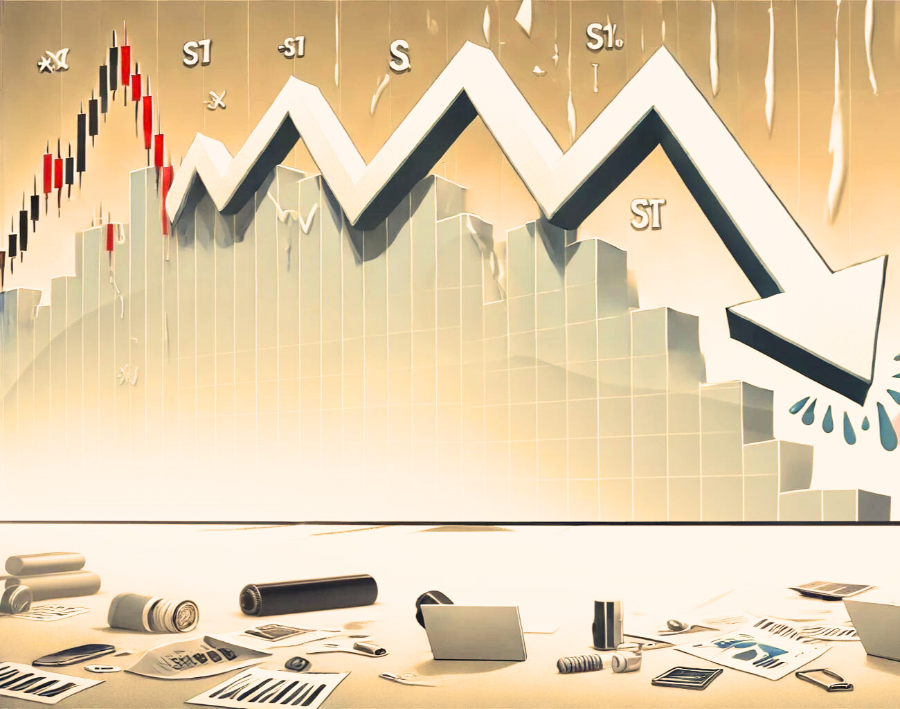 market-down